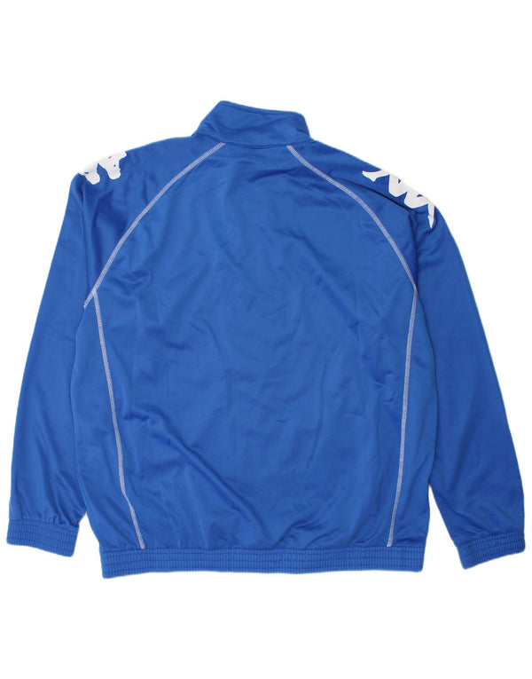 Ανδρική φόρμα γραφική Kappa Top Jacket 2XL Blue Polyester