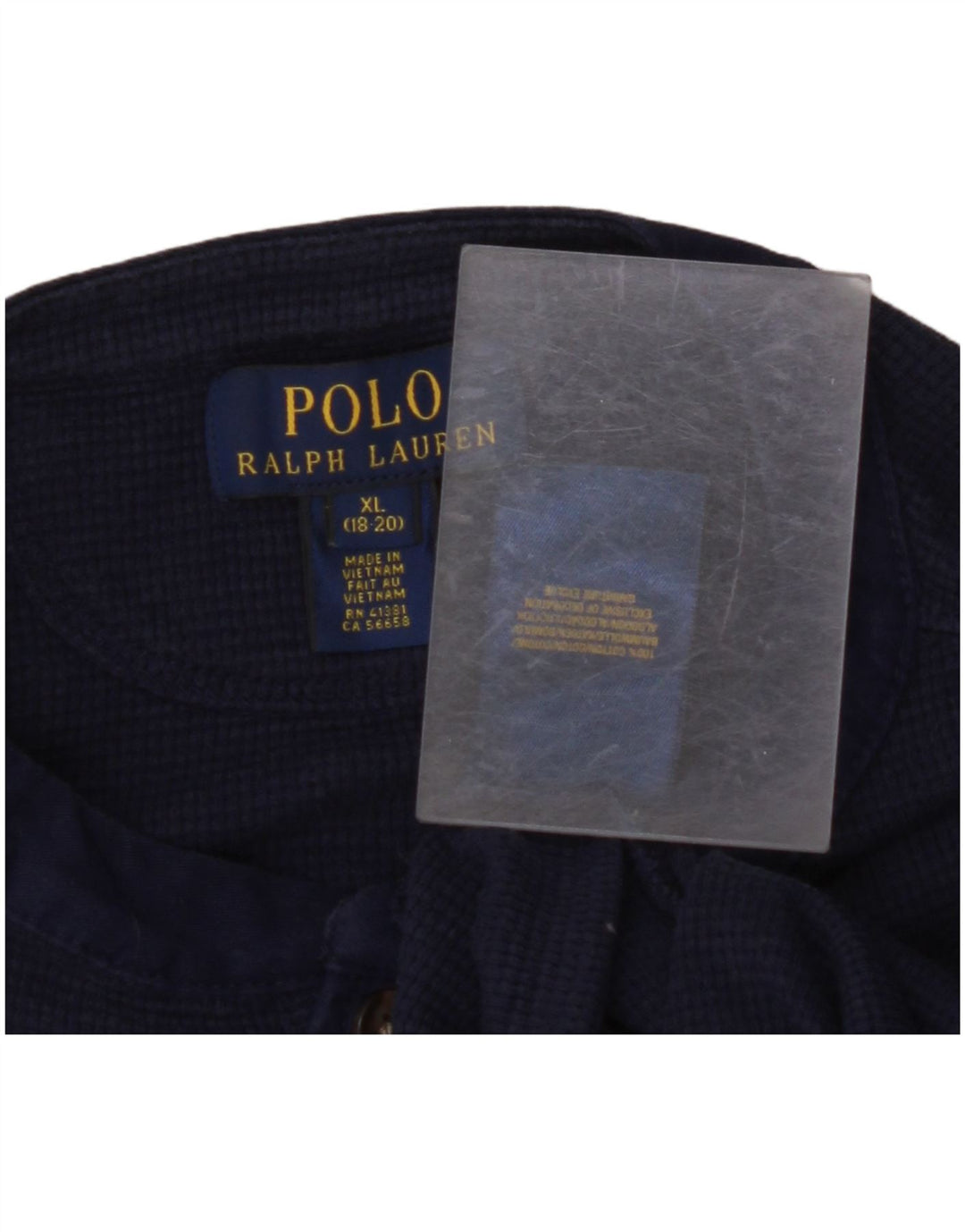 POLO RALPH LAUREN Μακρυμάνικο για αγόρια 15-16 ετών XL Navy Blue βαμβακερό