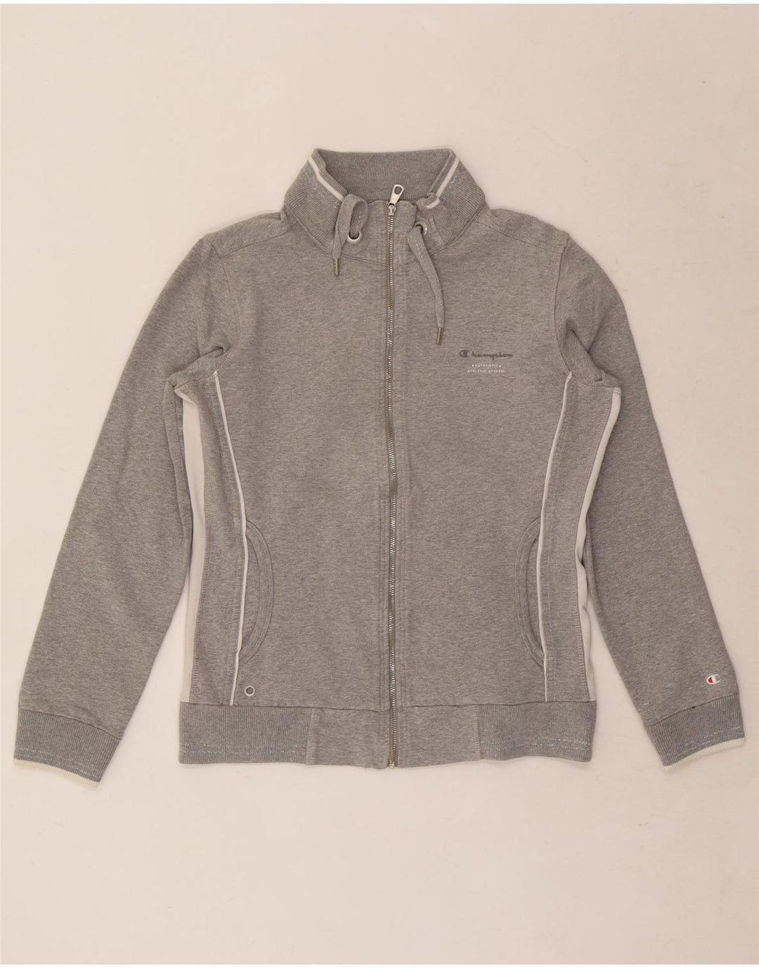 Champion Womens Heritage Classics αθλητική φόρμα Top Jacket UK 12 Medium Grey