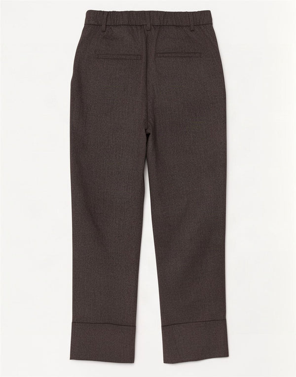 Zara γυναικείο ψηλόμεσο παντελόνι EU 36 XS W26 L27 Γκρι πολυεστέρας