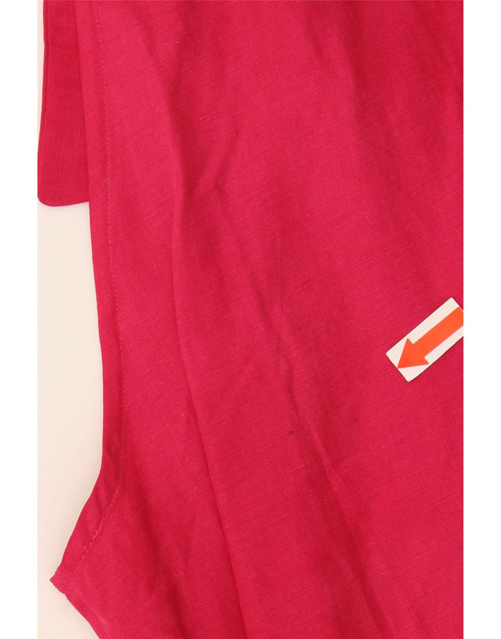 Erreuno Γυναικείο αμάνικο πουκάμισο Μπλούζα IT 44 Medium Pink