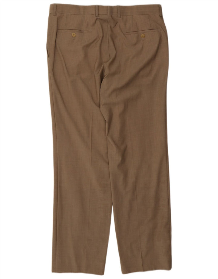Ανδρικό ίσιο παντελόνι Hugo Boss W36 L31 Καφέ