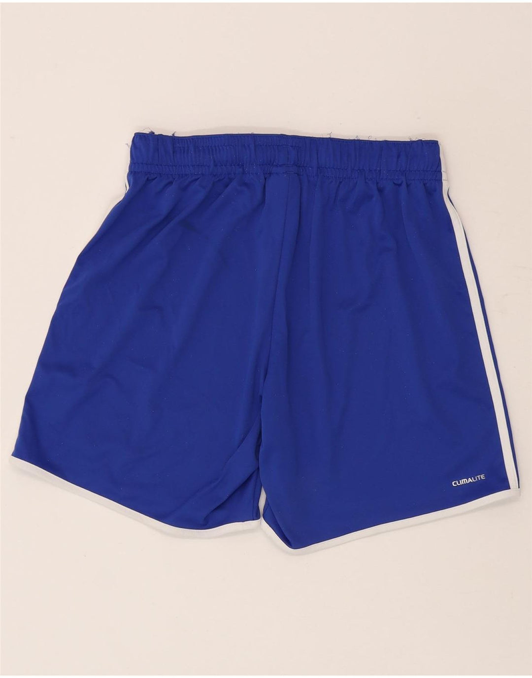 Ανδρικό αθλητικό σορτς Adidas Climalite από μεσαίο μπλε πολυεστέρα