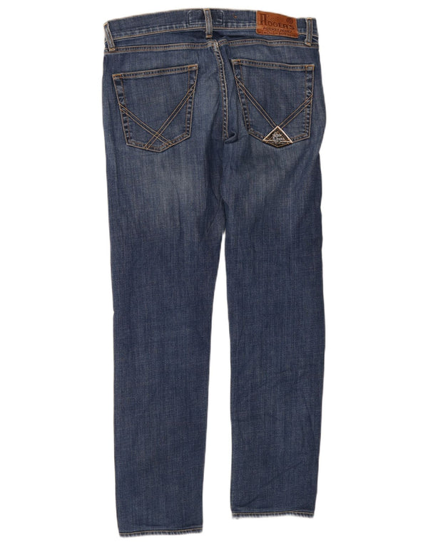 Roy Rogers Mens Straight Jeans W32 L30 Navy Blue Cotton