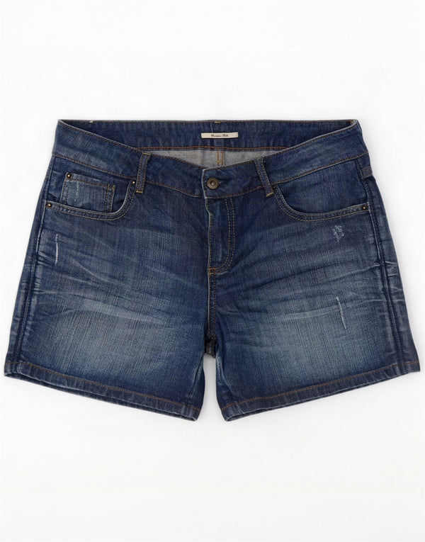 Γυναικείο τζιν σορτς Massimo Dutti EU 40 Medium W30 Μπλε Βαμβακερό