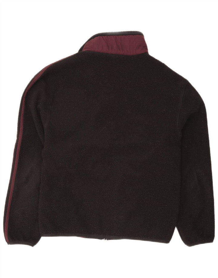 Ανδρικό Fleece Jacket Adidas UK 36 Small Black Colourblock Polyester