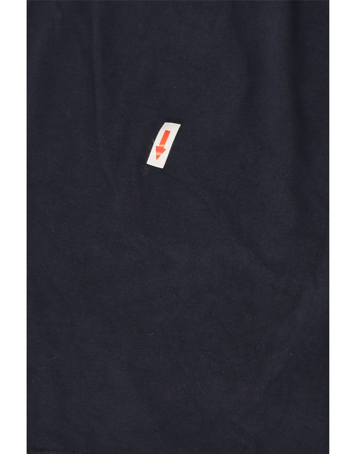 Jack & Jones ανδρικό μπλουζάκι με γραφικό κανονικό μπλουζάκι, μεσαίο μπλε βαμβακερό