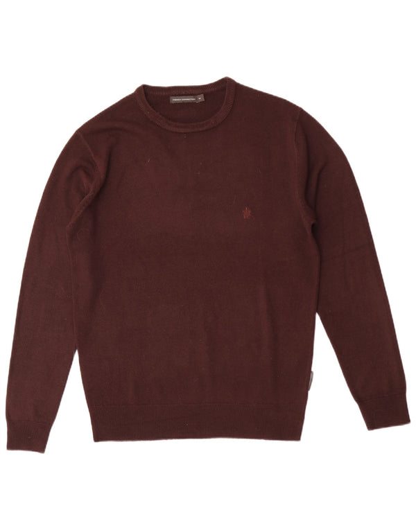 Ανδρικό πουλόβερ French Connection Regular Fit Crew Neck Jumper Medium Maroon