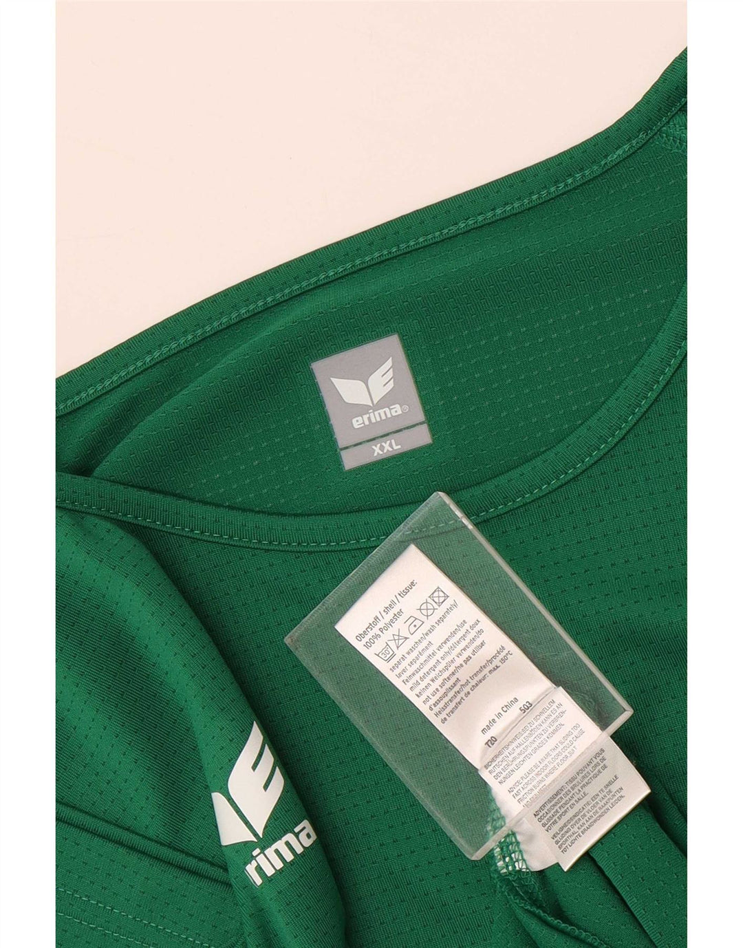 Ανδρικό T-Shirt Erima Top 2XL Green Polyester