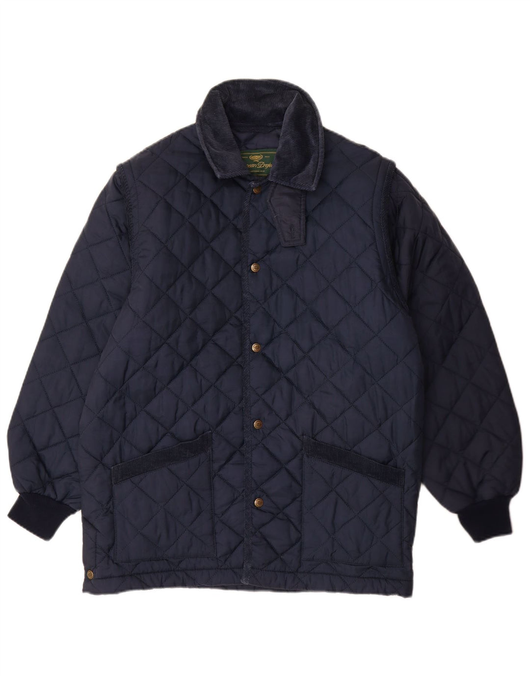 EUROPEAN PROJECT Ανδρικό καπιτονέ μπουφάν UK 34 XS Navy Blue