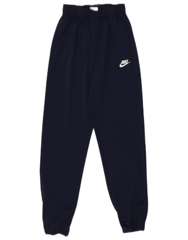 Nike Boys αθλητική φόρμα παντελόνι Joggers 12-13 ετών Μεγάλο Navy Blue Polyester