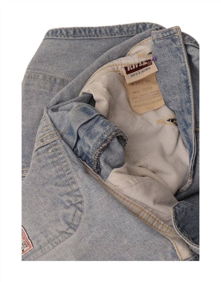 Rifle Γυναικεία Dungarees Ίσιο Τζιν W29 L27 Μπλε βαμβακερό