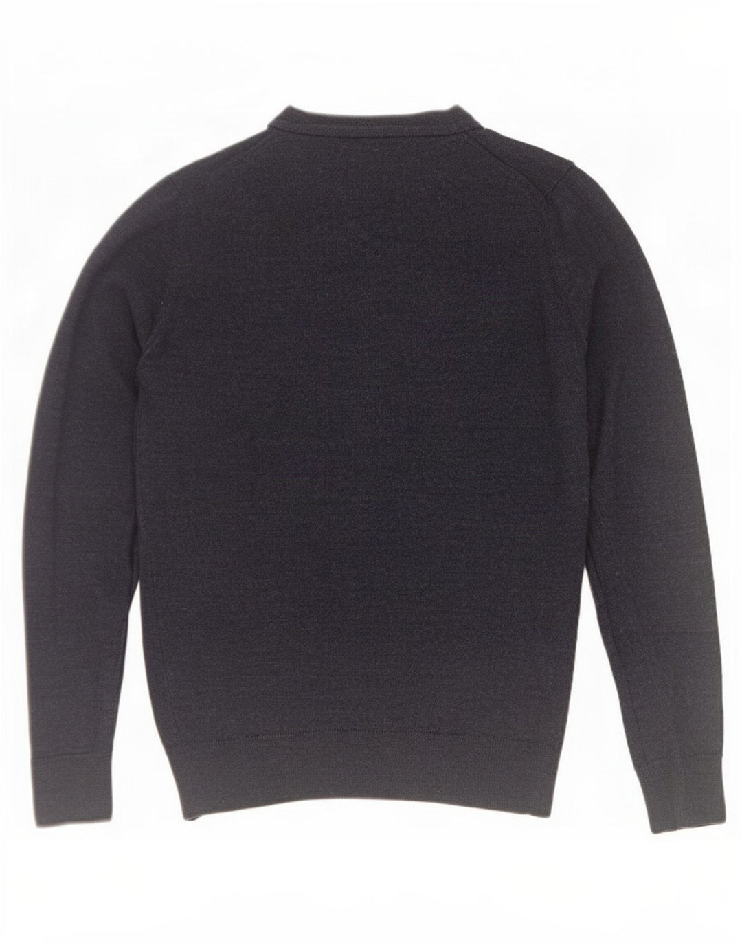 Ανδρικό πουλόβερ Zara Crew Neck Jumper Μικρό Μαλλί Navy Blue