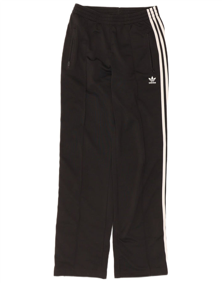 Γυναικεία αθλητική φόρμα Adidas Παντελόνι UK 10 Small Black Polyester