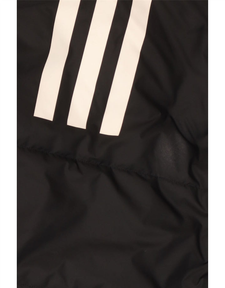 Adidas Ανδρικό μπουφάν με επένδυση UK 36 Small Black Polyester