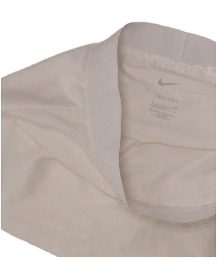 NIKE Girls Dri Fit Skort 8-9 ετών Small White