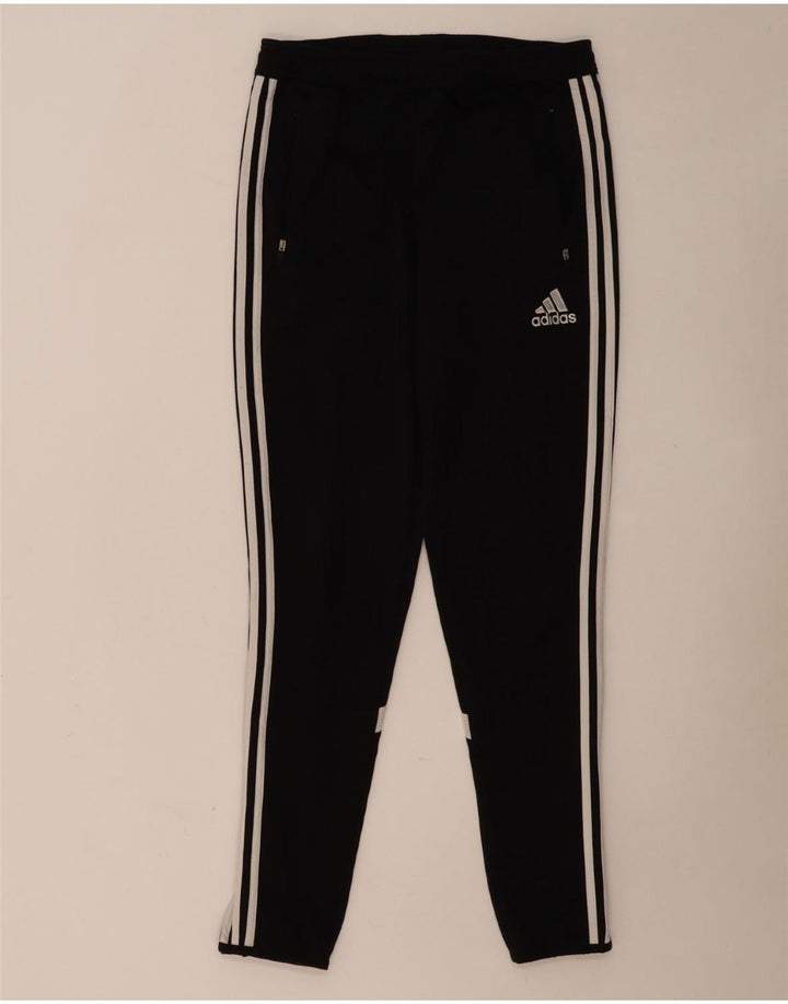 Ανδρικό παντελόνι αθλητικής φόρμας ADIDAS Climacool, μεσαίο μαύρο χρώμα