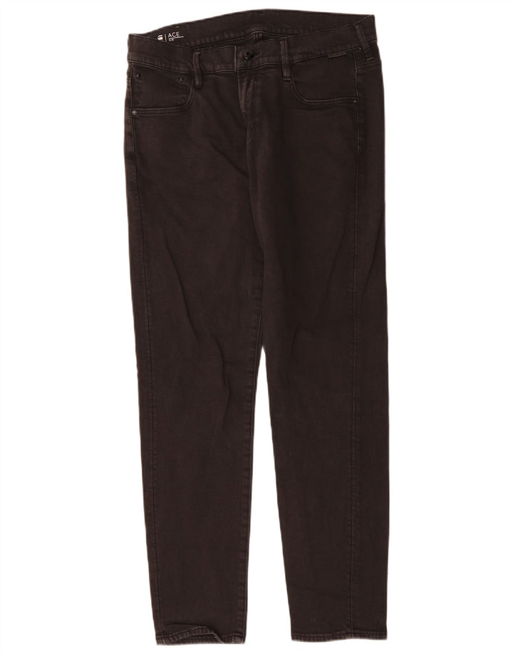 G-Star Γυναικείο Ace Slim Jeans W30 L30 Μαύρο βαμβακερό