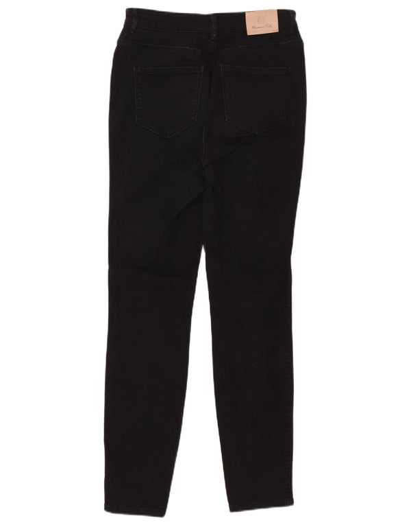 MASSIMO DUTTI Γυναικείο Skinny Jeans EU 36 XS W26 L28 Μαύρο βαμβακερό