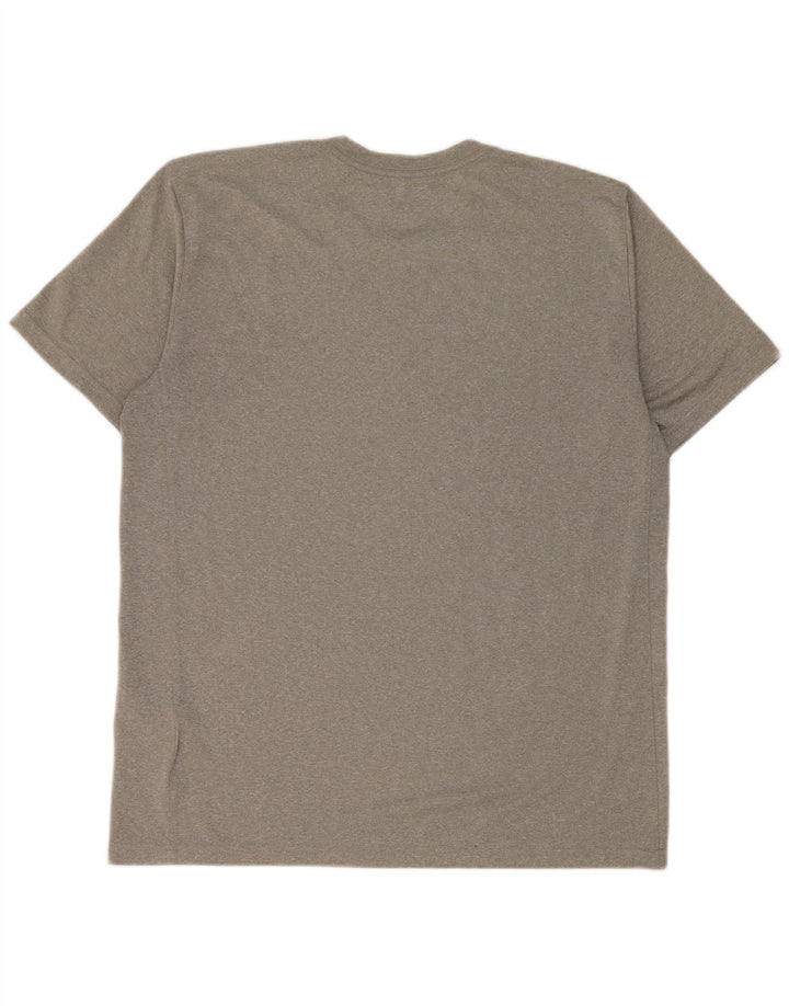 Ανδρικό μπλουζάκι Nike Dri Fit Top Large Grey Polyester
