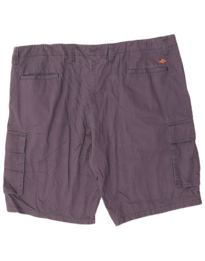 Ανδρικό σορτς Cargo Dockers W42 2XL Navy Blue Cotton