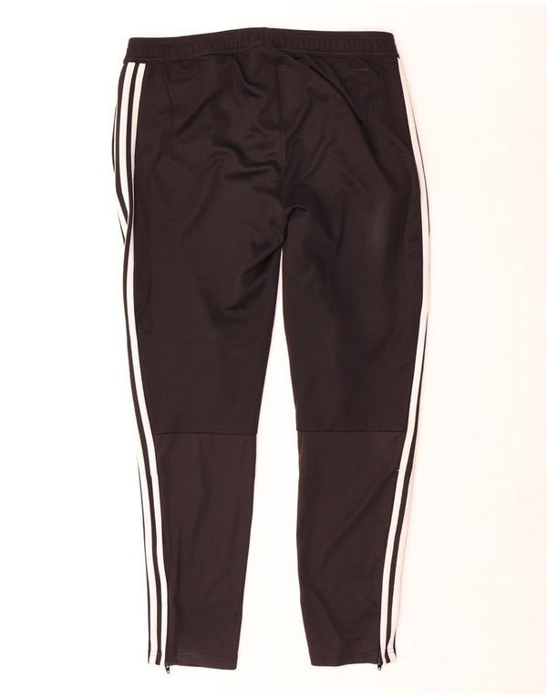 Γυναικεία αθλητική φόρμα Adidas Climacool Παντελόνι UK 16/18 μεγάλο μαύρο πολυεστέρα