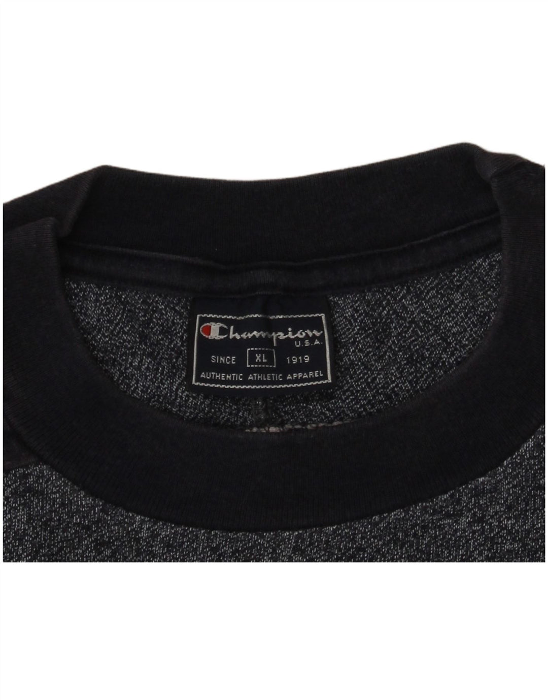 Ανδρικό T-Shirt Champion Top XL Navy Blue Flecked