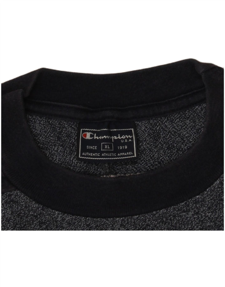 Ανδρικό T-Shirt Champion Top XL Navy Blue Flecked