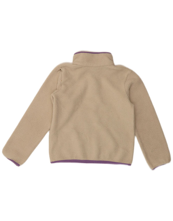 Columbia Κορίτσια με κουμπιά με λαιμό Fleece Jumper 10-11 ετών Medium Beige Sports
