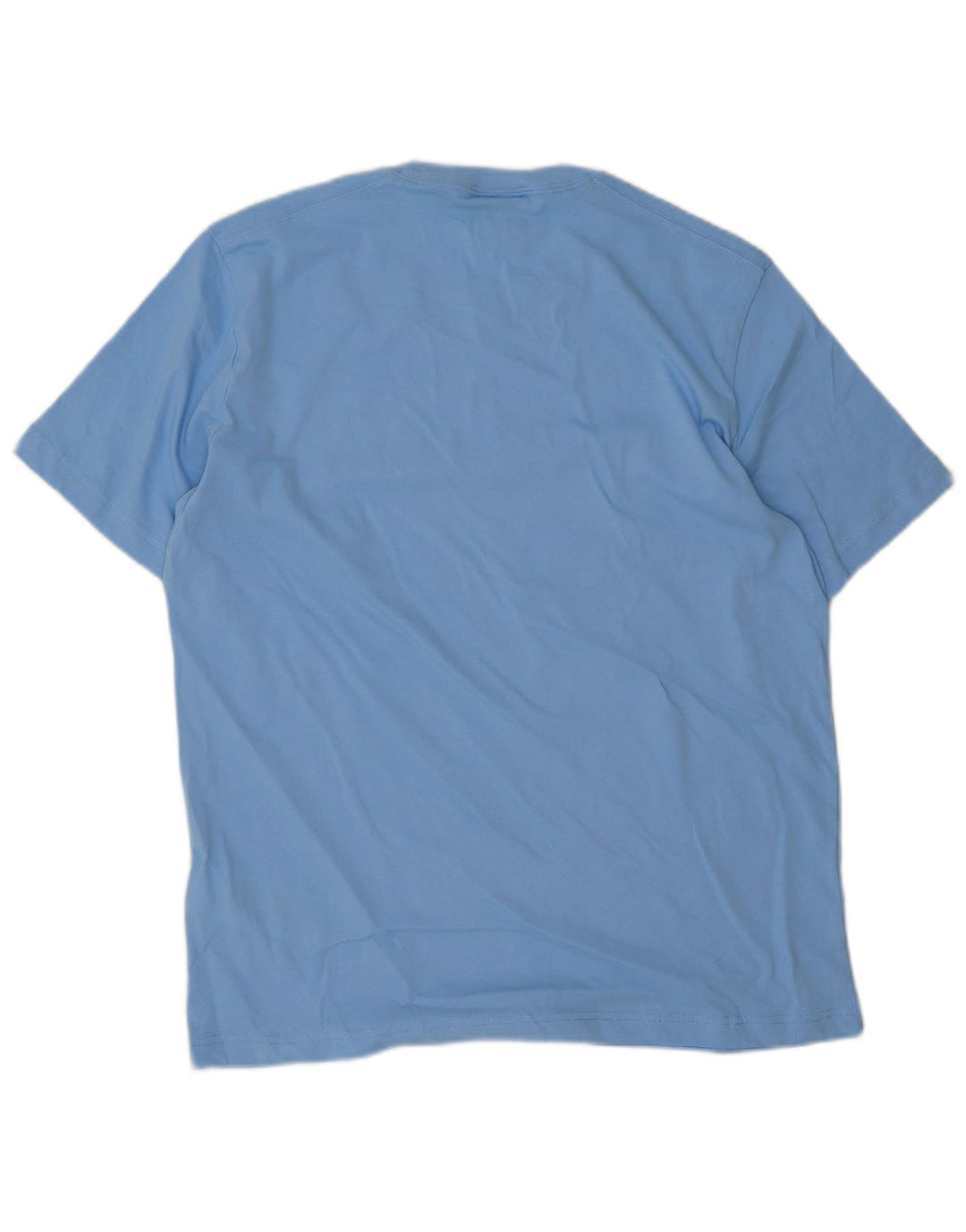 Ανδρικό γραφικό T-Shirt Champion Top από μεσαίο μπλε βαμβακερό