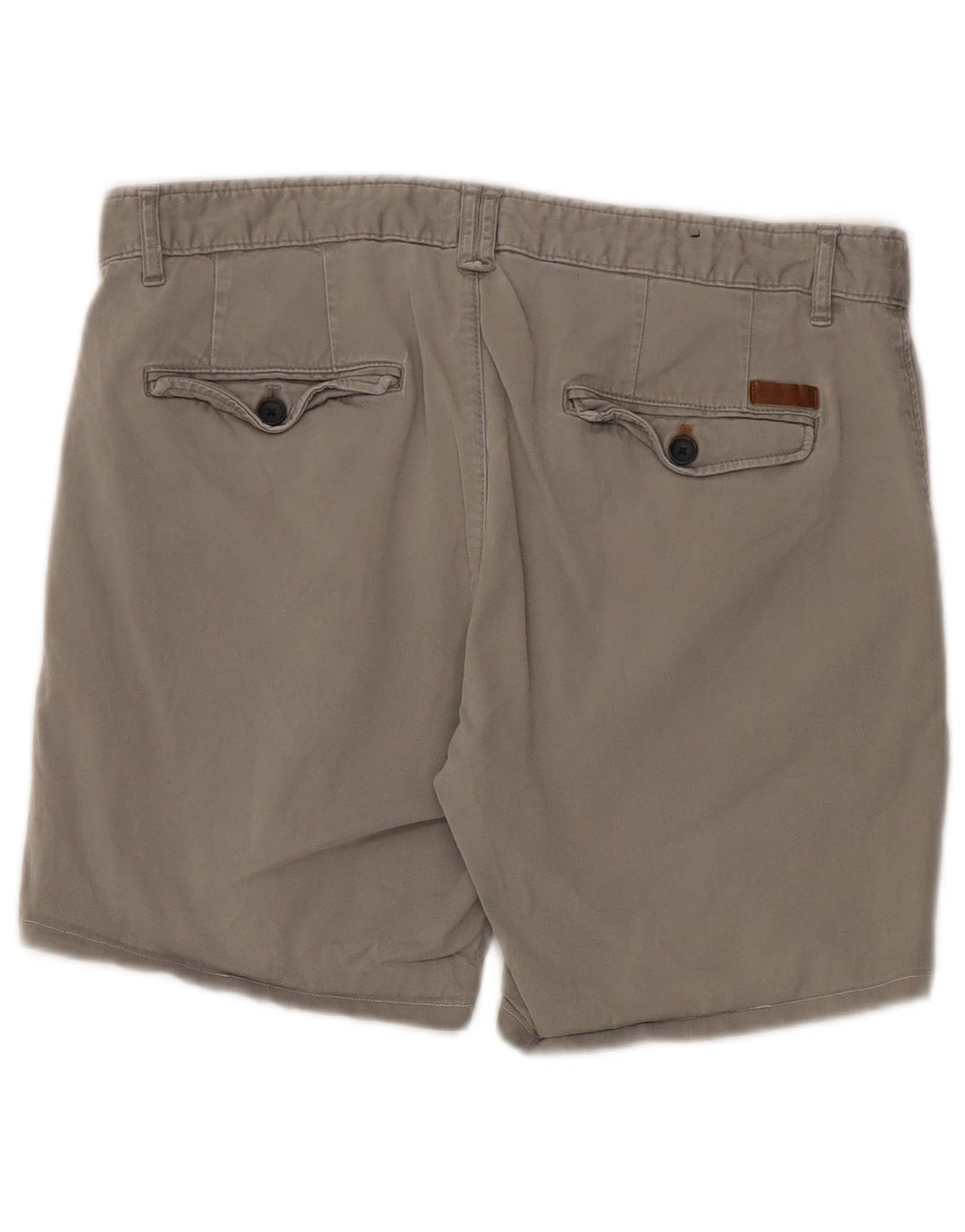 Zara Ανδρικό σορτς Chino EU 42 Large W32 Γκρι