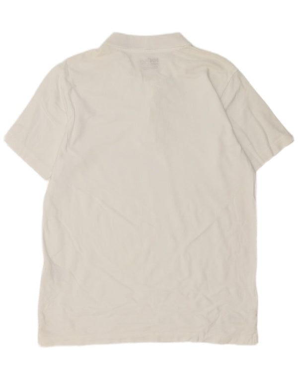 Helly Hansen Ανδρικό Πόλο Μπλουζάκι XL Λευκό βαμβακερό