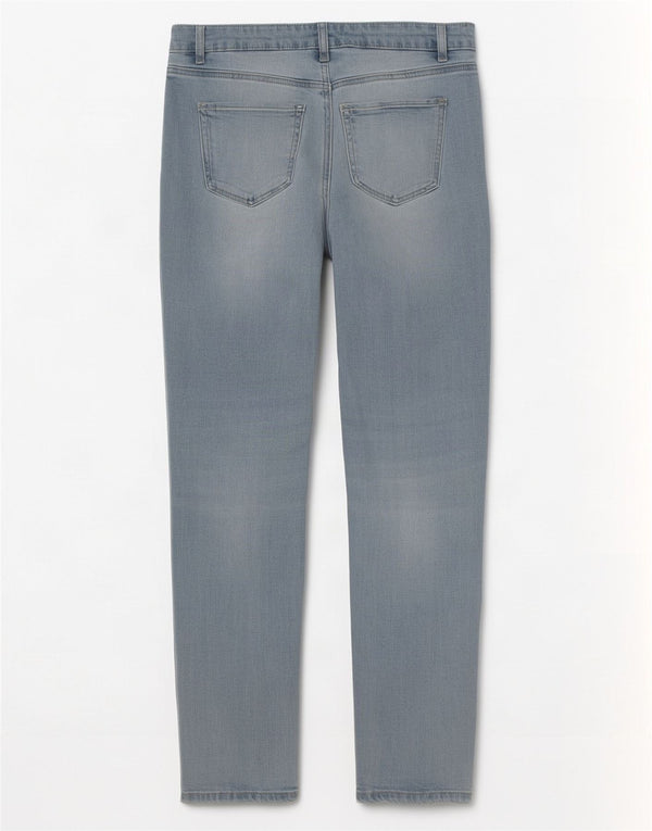 M&Co Γυναικείο Slim Jeans UK 14 Large W32 L29 Blue Cotton