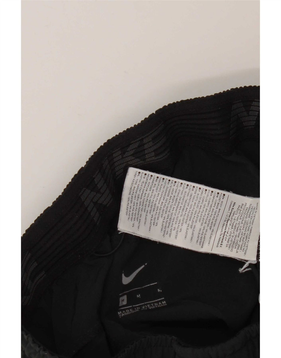 Ανδρικό αθλητικό σορτς Nike μεσαίο W31 L8 μαύρο πολυεστέρα