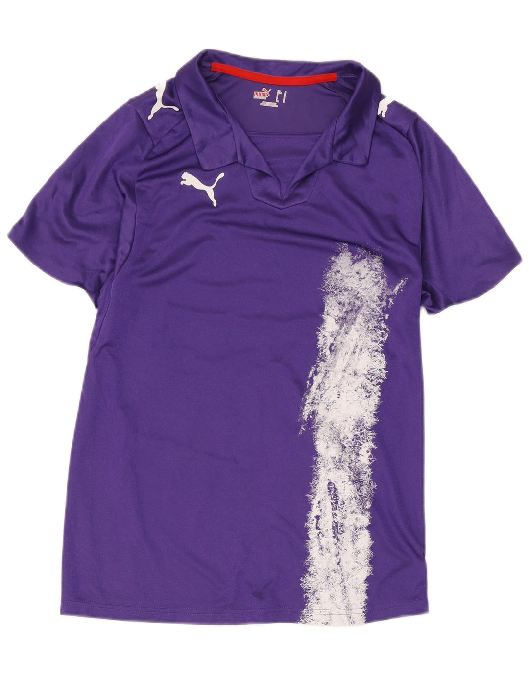 Ανδρικό πουκάμισο πόλο Puma, μεσαίο μοβ χρώμα