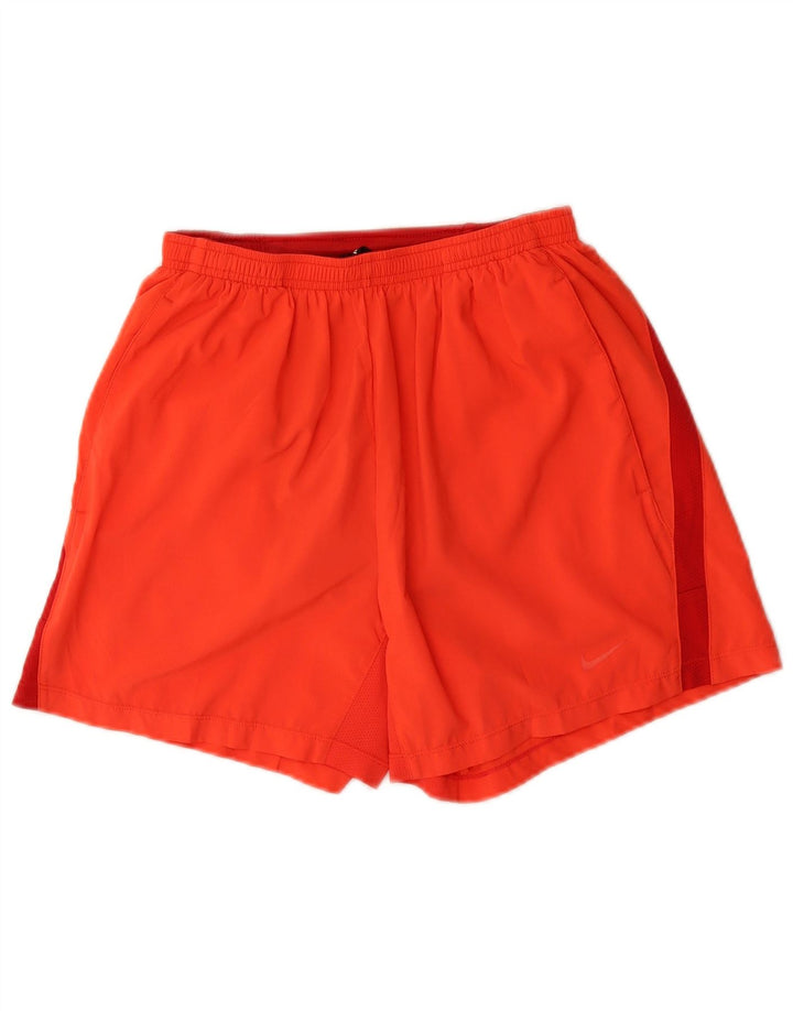 Ανδρικό αθλητικό σορτς Nike Dri Fit Μικρό πορτοκαλί πολυεστέρα