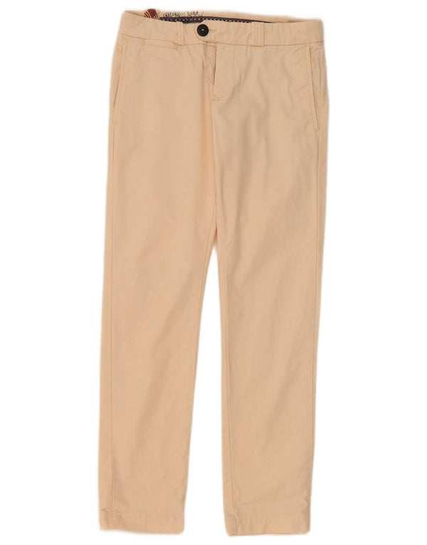 Tommy Hilfiger Γυναικείο Slim Suit Παντελόνι W25 L29 Μπεζ βαμβακερό