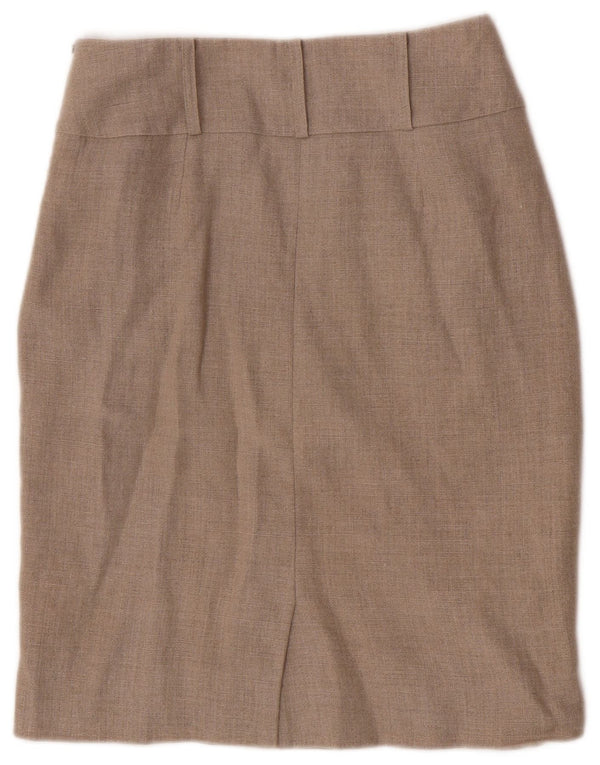 Hobbs Γυναικεία Pencil Φούστα UK 8 Small W26 Beige Λινό