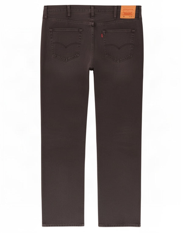Levi's Mens 501 Straight Jeans W44 L34 Μαύρο βαμβακερό