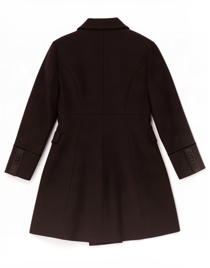 Zara Γυναικείο Πανωφόρι UK 12 Medium Black