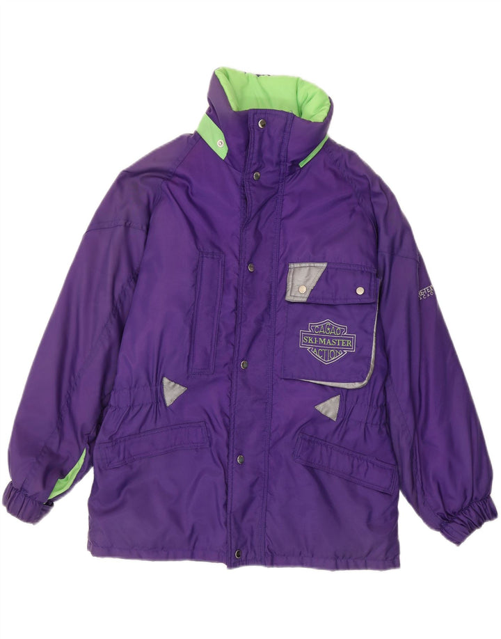 Ανδρικό μπουφάν Cacao Ski US 40 Large Purple Polyamide