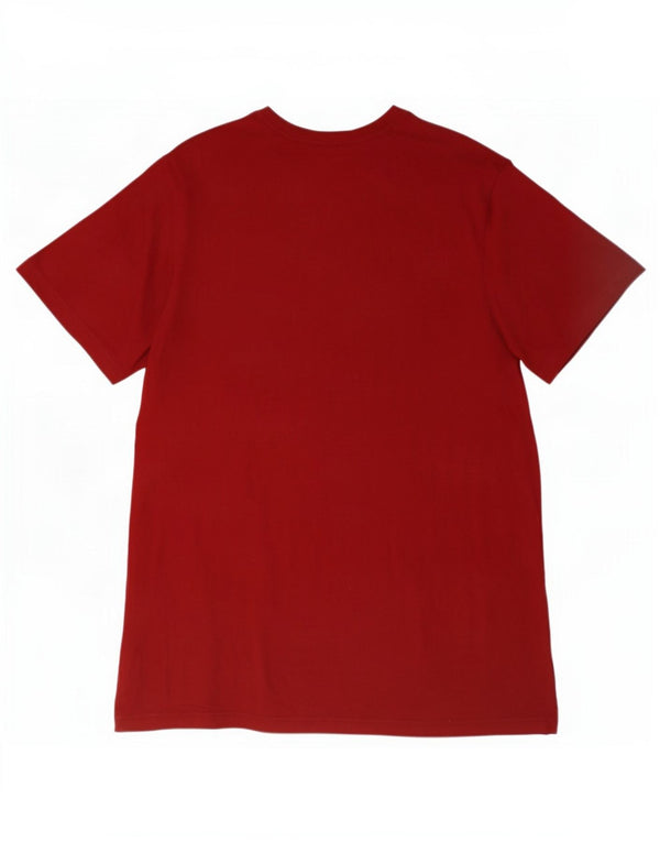 Ανδρικό γραφικό T-Shirt Adidas Top XL Κόκκινο βαμβακερό