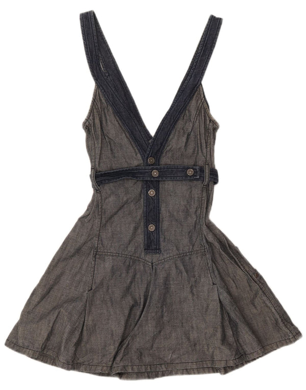 Diesel Γυναικείο Playsuit UK 8 Small Grey Cotton