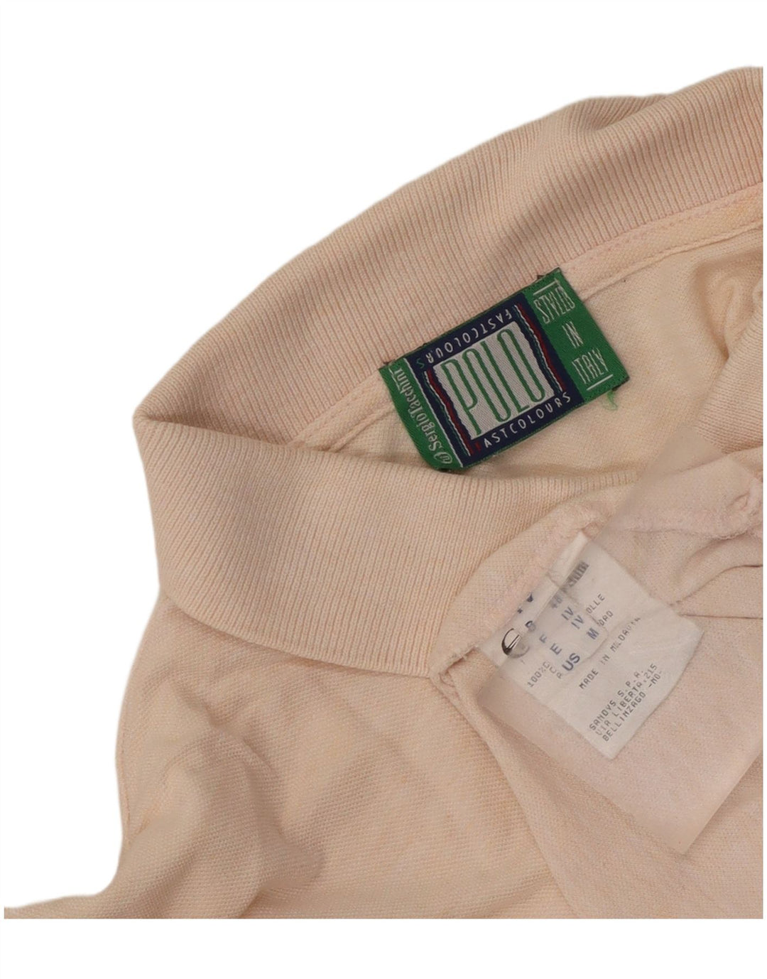 Sergio Tacchini Ανδρικό Πόλο Μπλουζάκι Μεσαίο Ροζ Βαμβακερό