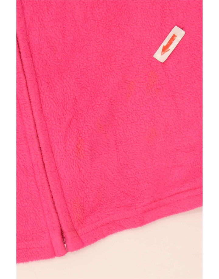 Marks & Spencer Γυναικείο Fleece Jacket UK 20 2XL Pink Polyester