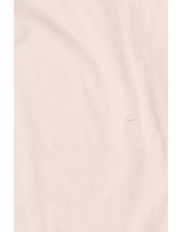 JIGSAW Γυναικείο τοπ μακρυμάνικο UK 12 μεσαίο λευκό βαμβακερό