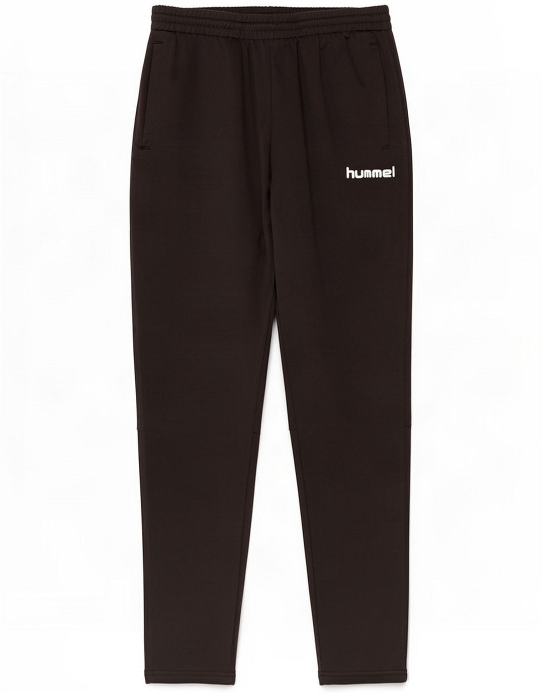 Hummel Ανδρικές φόρμες γραφικών παντελονιών μεσαίου μαύρου πολυεστέρα