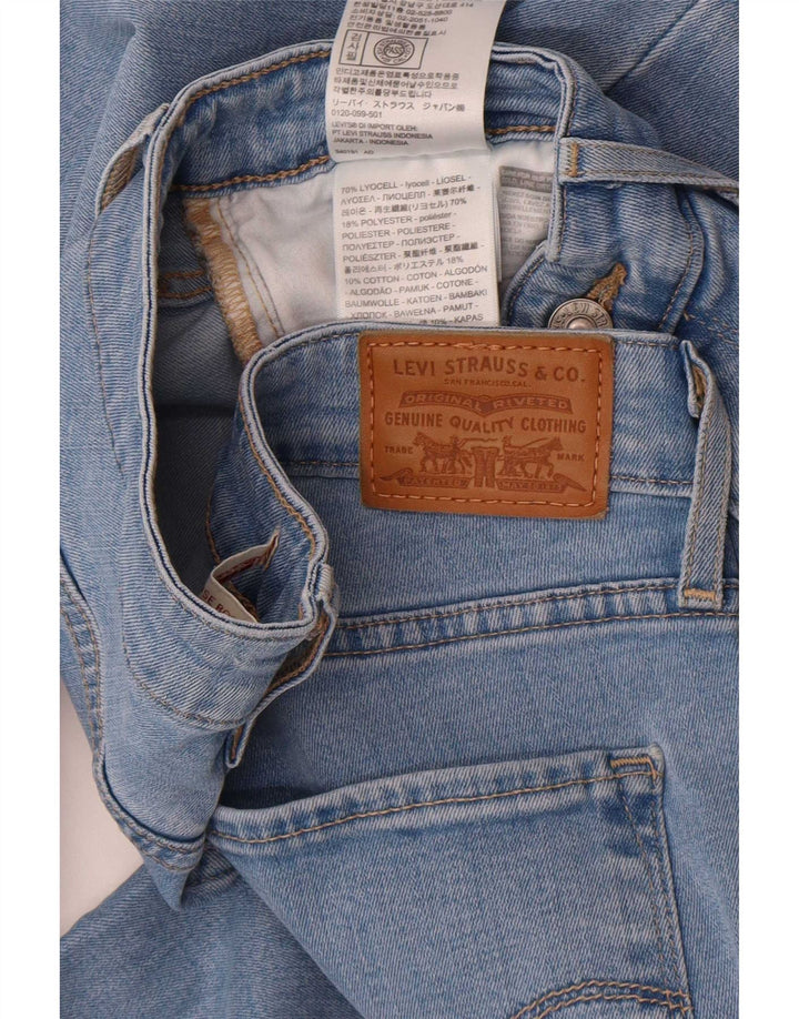 Levi's Womens 725 Bootcut Jeans W30 L32 Blue Lyocell