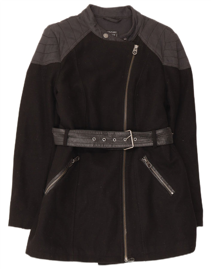 Γυναικείο παλτό Guess UK 8 Small Black Wool