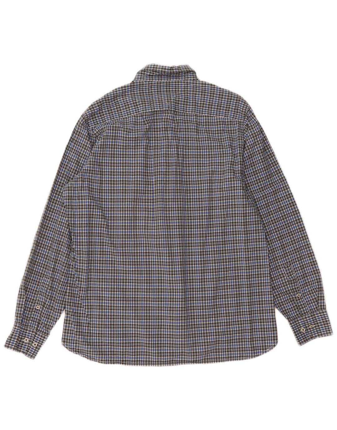 Ανδρικό πουκάμισο Tommy Hilfiger Custom Fit Large Blue Check Cotton